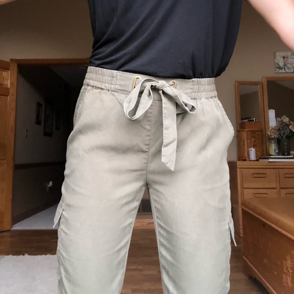 3/30 comfortable green cargo pants - Picture 5 of 7